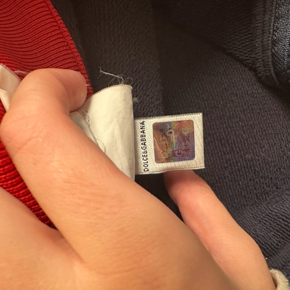 D&G Navy Zip-Up Jacket - Picture 4 of 5